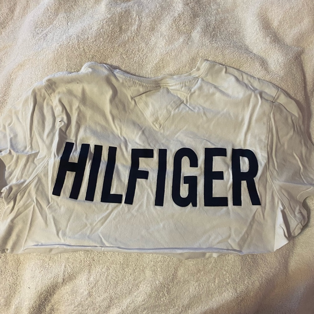 tommy hilfiger cropped top